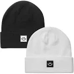 Paladoo Knit Beanie Hat for Men/Women 2Pack