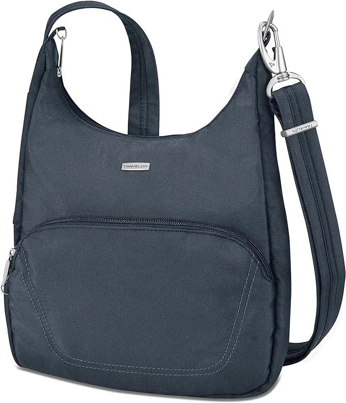 Travelon Anti-Theft Classic Essential Messenger Bag (Midnight)