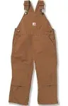 Carhartt Overol con peto de lona para bebé niño