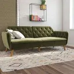 Novogratz Tallulah Memory Foam Futon - Green