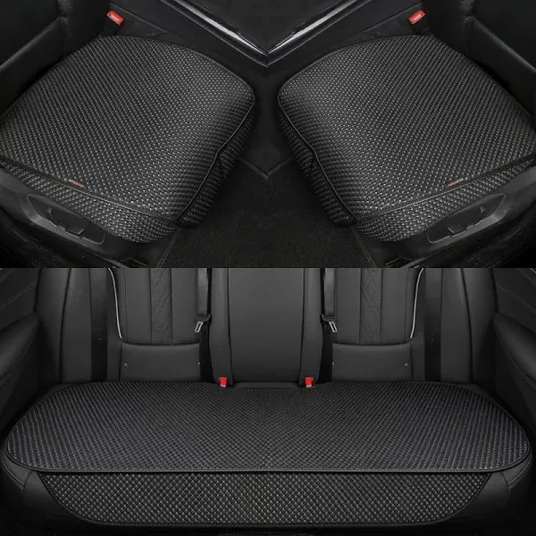 Auto Newer Breathable Universal Four Seasons Car Seat Covers Luxury Include Front ...