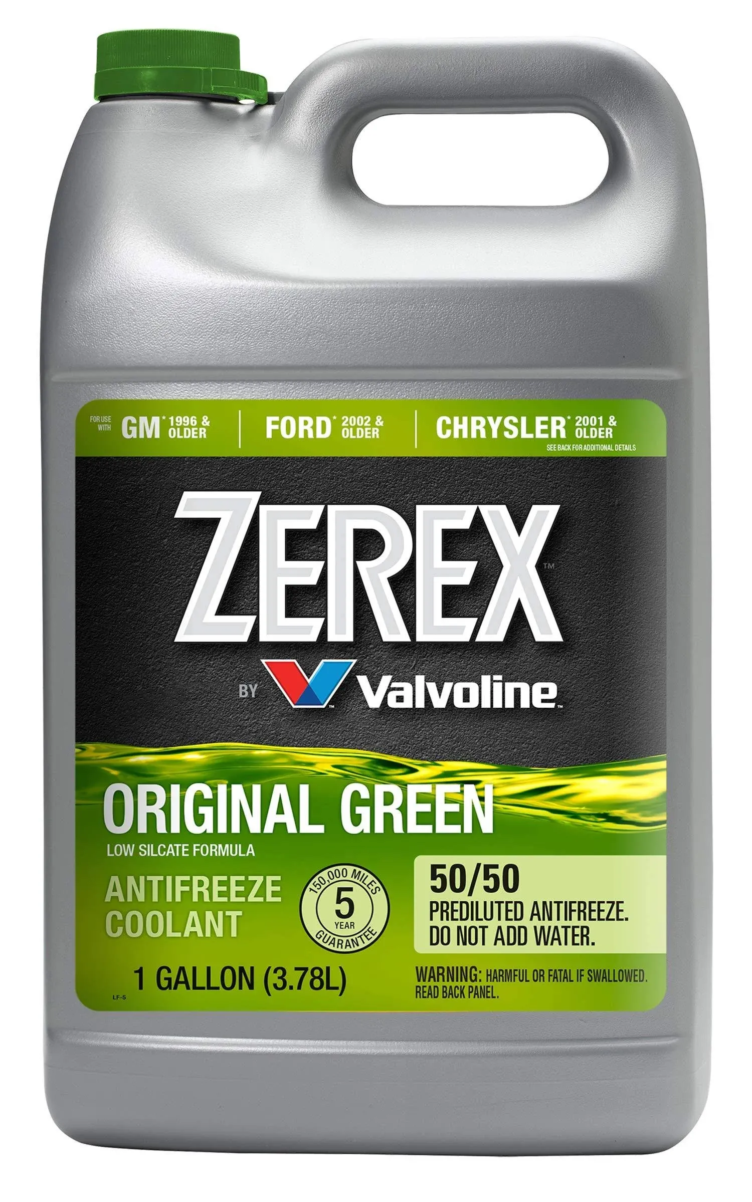 Zerex ZXRU1 Original Green Antifreeze/Coolant - Gallon