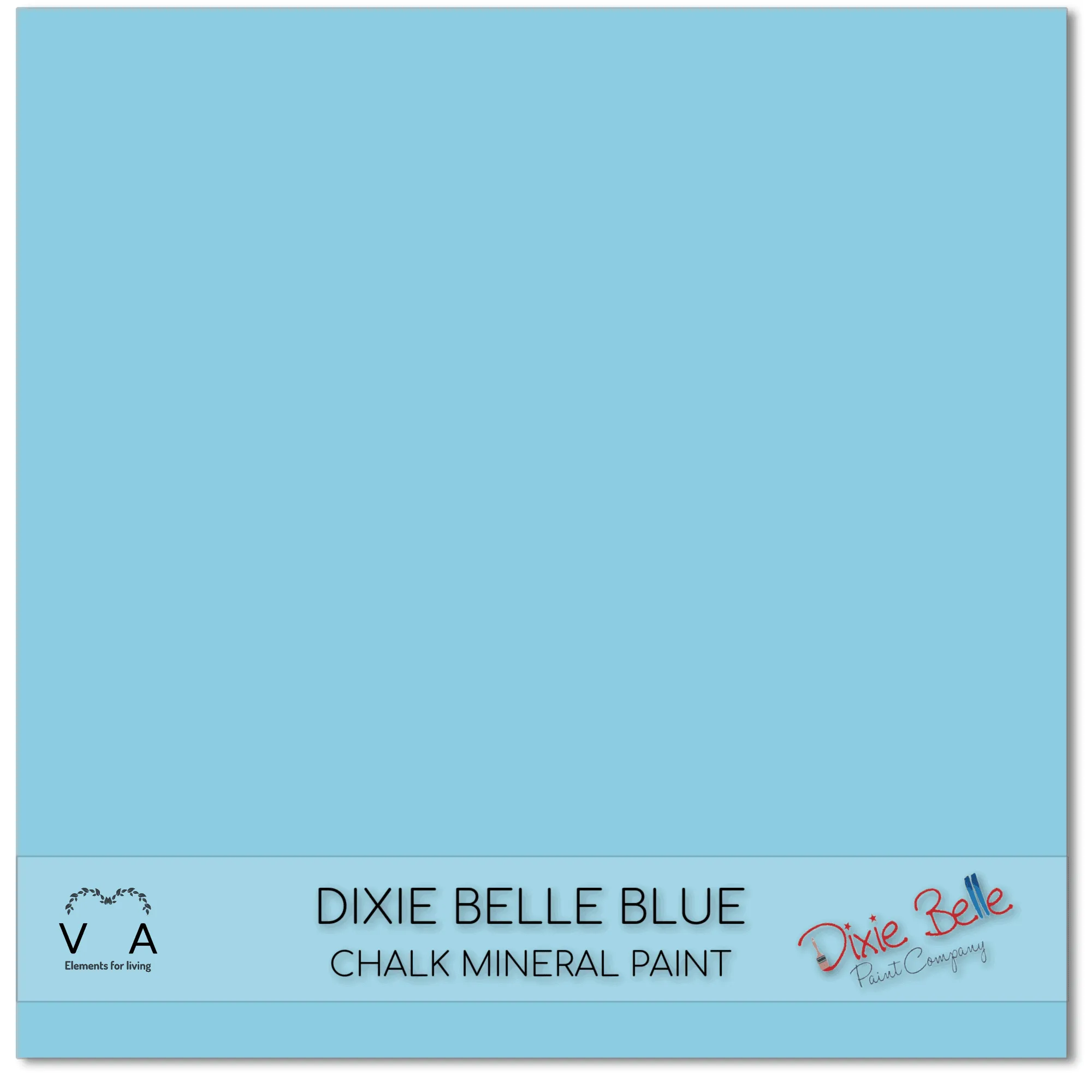 4 oz DIXIE BELLE BLUE, Dixie Belle Chalk Mineral Paint, Craft Paint