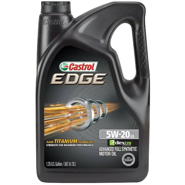 Castrol Edge High Mileage 5W-20 Advanced Full Synthetic Motor Oil