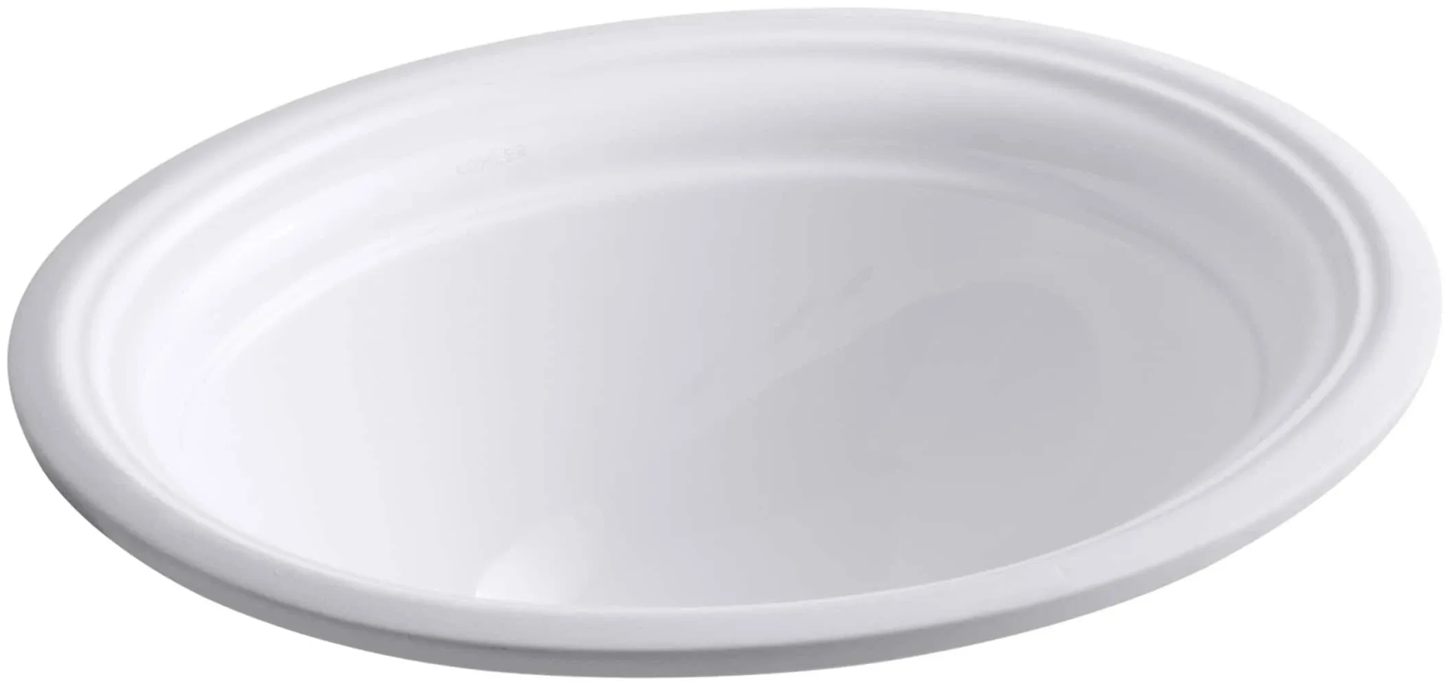 KOHLER K-2350-0 Devonshire 16-7/8 In. Undermount Bathroom Sink, White