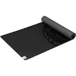 Gaiam 5mm Sol Dry-Grip Yoga Mat Black