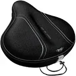 Bike Seat Cover Padded with Memory Foam or Gel, Bicycle Saddle Soft for Men Wome