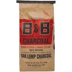 B & B Charcoal, Oak Lump, Texas Style - 20 lb