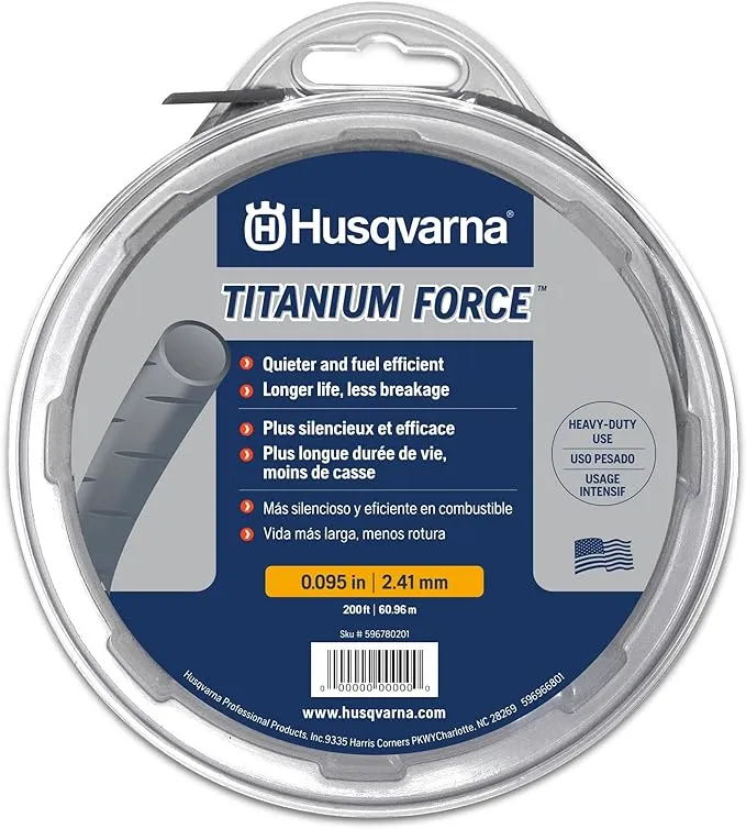 Husqvarna Titanium Force Trimmer Line 639005102