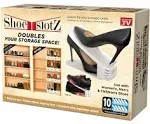 Clear Innovations Space-Saving Shoe Slotz