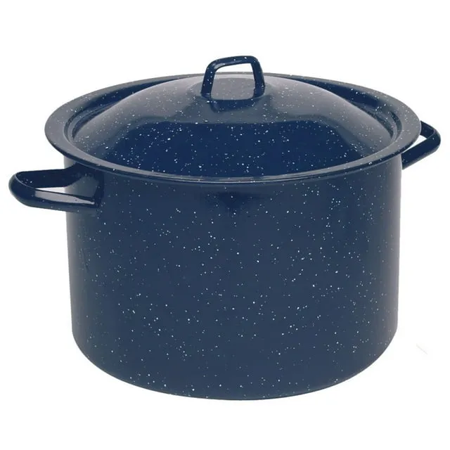 Imusa Blue Enamel Stock Pot 4 qt.