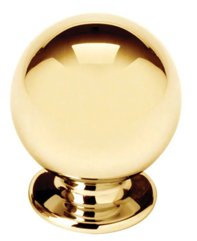 Alno A1032 Knobs 1 Inch Round Solid Brass Cabinet Knob Drawer - Transitional - Cabinet And Drawer Knobs - by Buildcom | Houzz