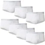 Hanes Men's FreshIQ Comfort Flex Waistband White Briefs 7-Pack, Size: Small