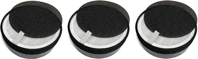 Nispira LV-H132 True HEPA Air Filter with Carbon Pre Filter Replacement ...