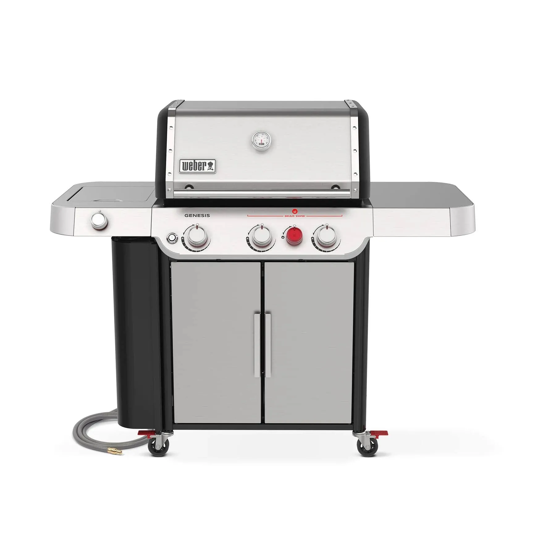 Weber - Genesis S-335 Natural Gas Grill - Stainless Steel