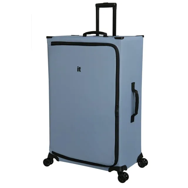 it luggage MaXpace 31&#034; Softside UltraLight Checked Spinner, Placid Blue