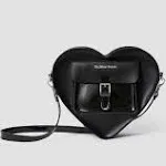 Dr Martens Hearts Leather Heart Backpack Black