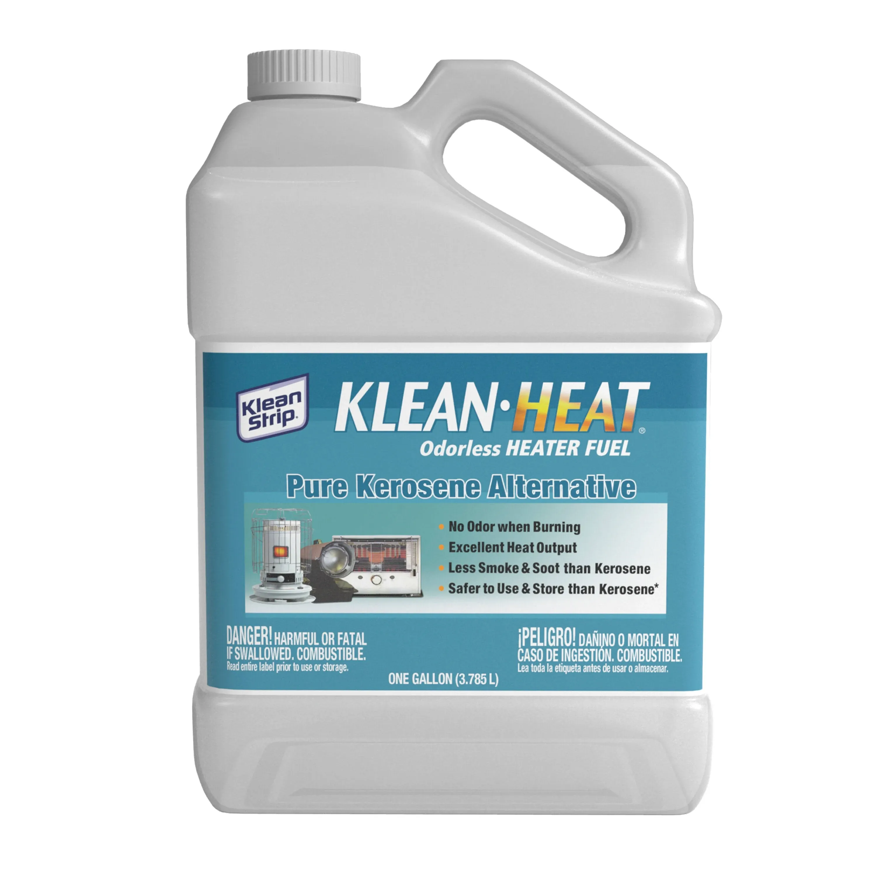 Klean Strip Klean-Heat Kerosene Alternative For Heaters/Lamps/Stoves 128 oz