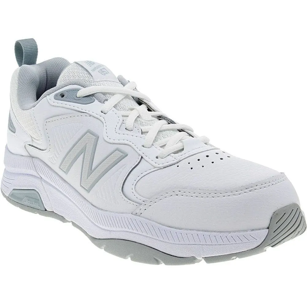 New Balance WX857V3 7.5 , White/Cyclone (Women's)