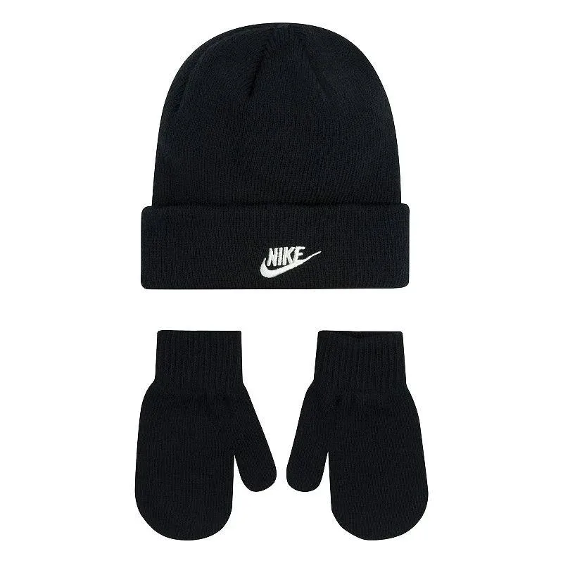 Girls Nike Beanie Gloves Set