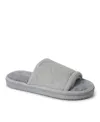 Dearfoams Womens Demi Rib Knit Slide