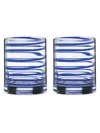 Kate Spade New York Charlotte Street Double Old Fashioned Glass Set of 2