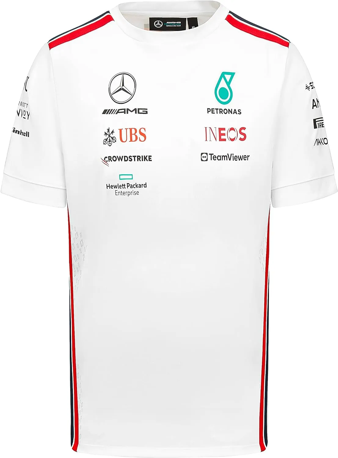 Mercedes AMG Petronas F1 2023 Team Driver T-Shirt - White