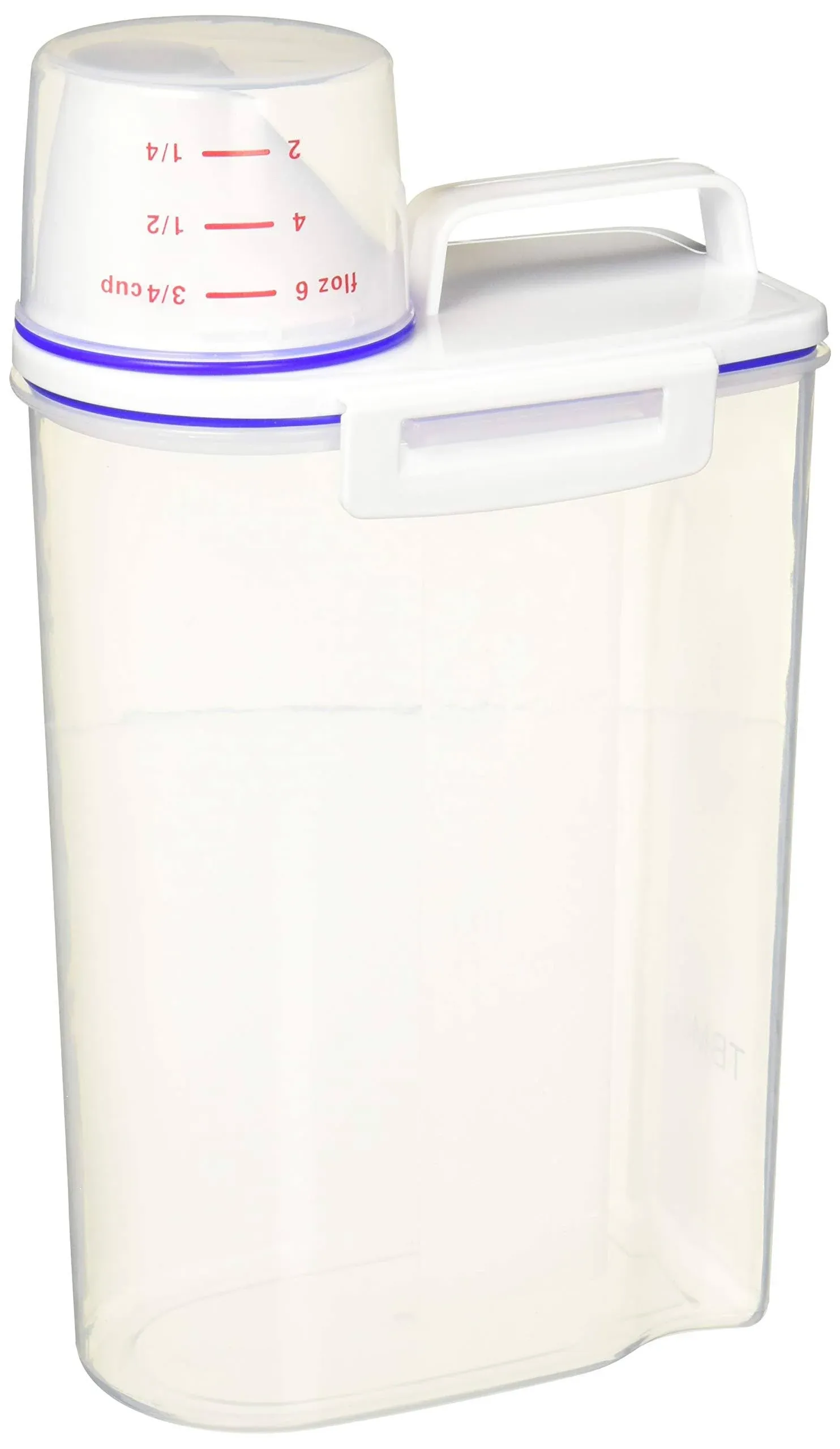 Tbmax Rice Storage Bin Cereal Containers Dispenser with BPA Free Plastic + Airtight Design + Measuring Cup + Pour Spout