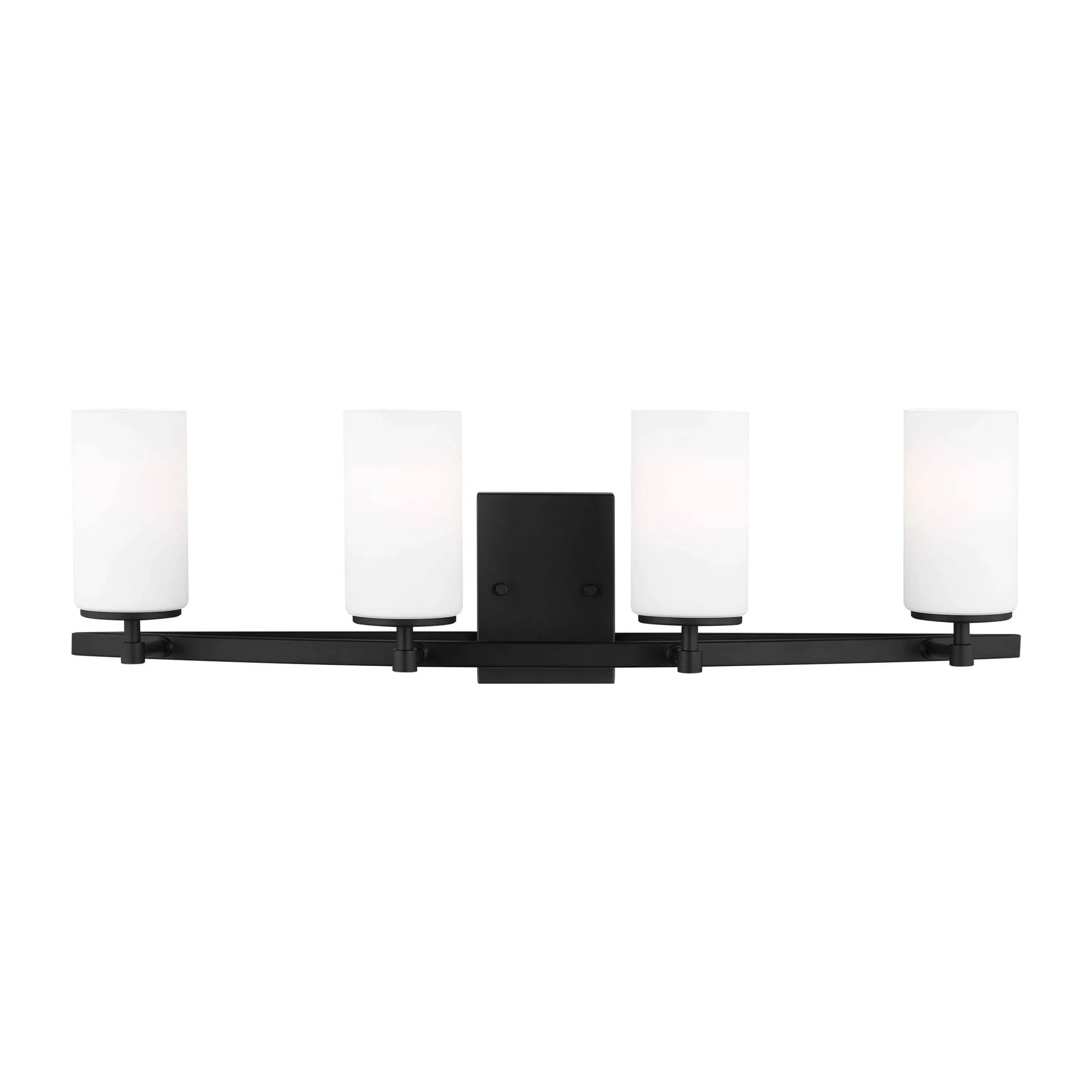 Generation Lighting - 4424604-112 - Four Light Wall / Bath - Alturas - Midnight Black