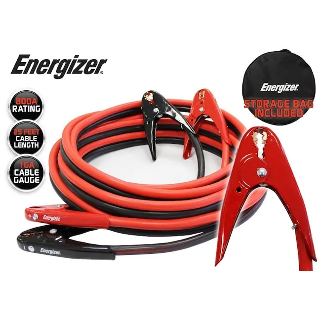 Energizer ENB Series 25-ft 1-Gauge Standard Jumper Cable | ENB125