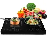 MegaChef Portable Dual Induction Cooktop