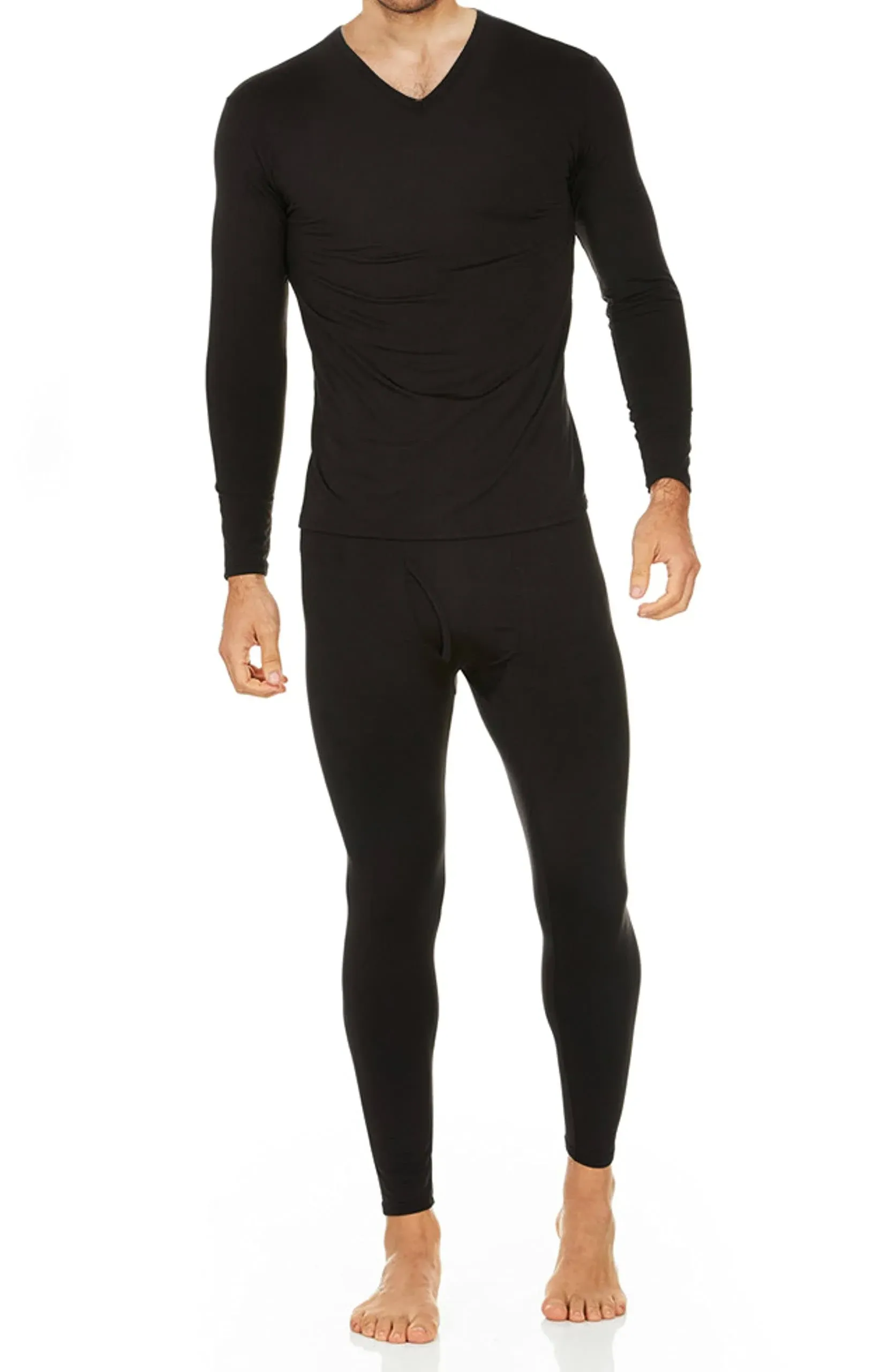 Thermajohn Men's Long Johns Thermal Underwear Set