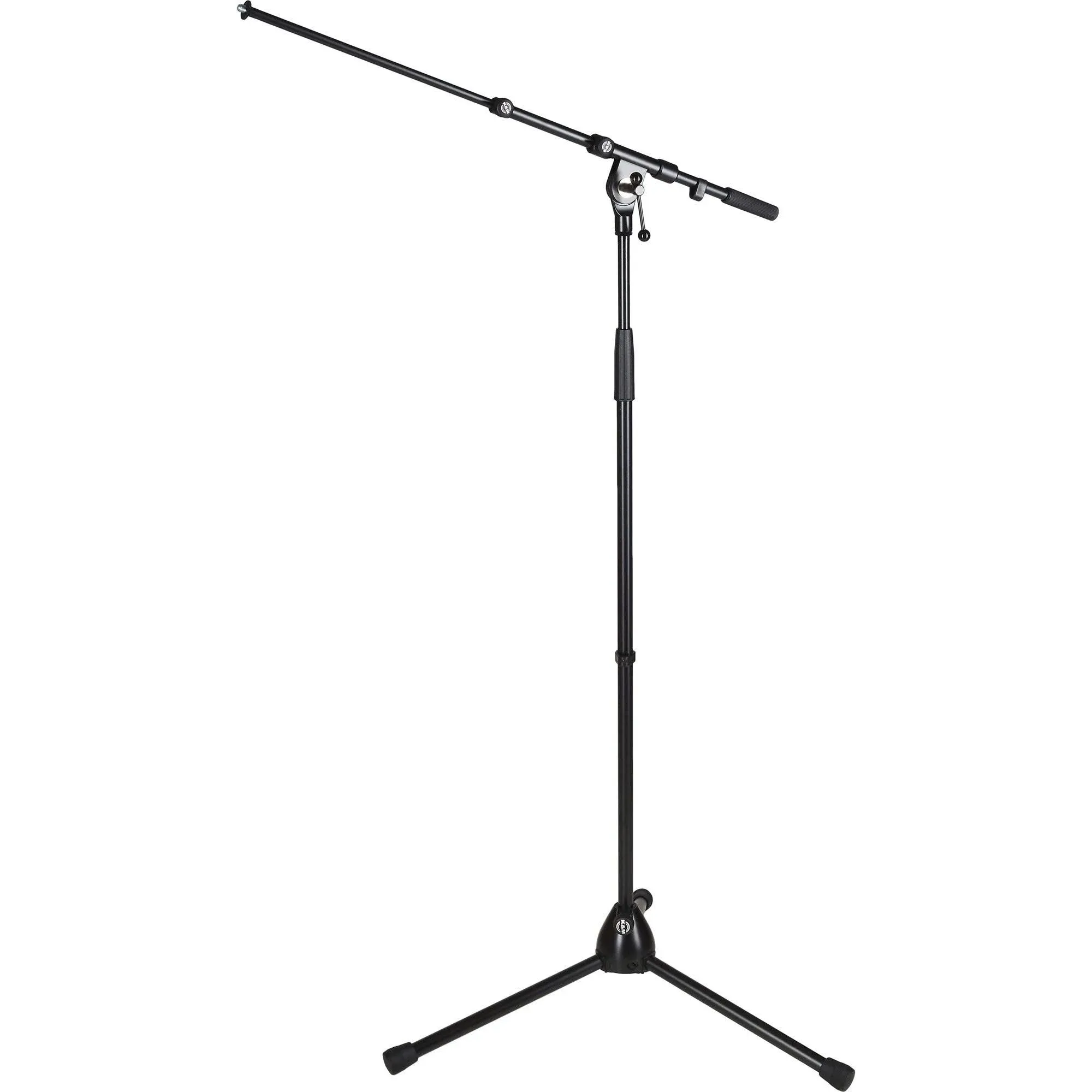 K & M 210/9 Microphone Stand with Telescoping Boom - Black