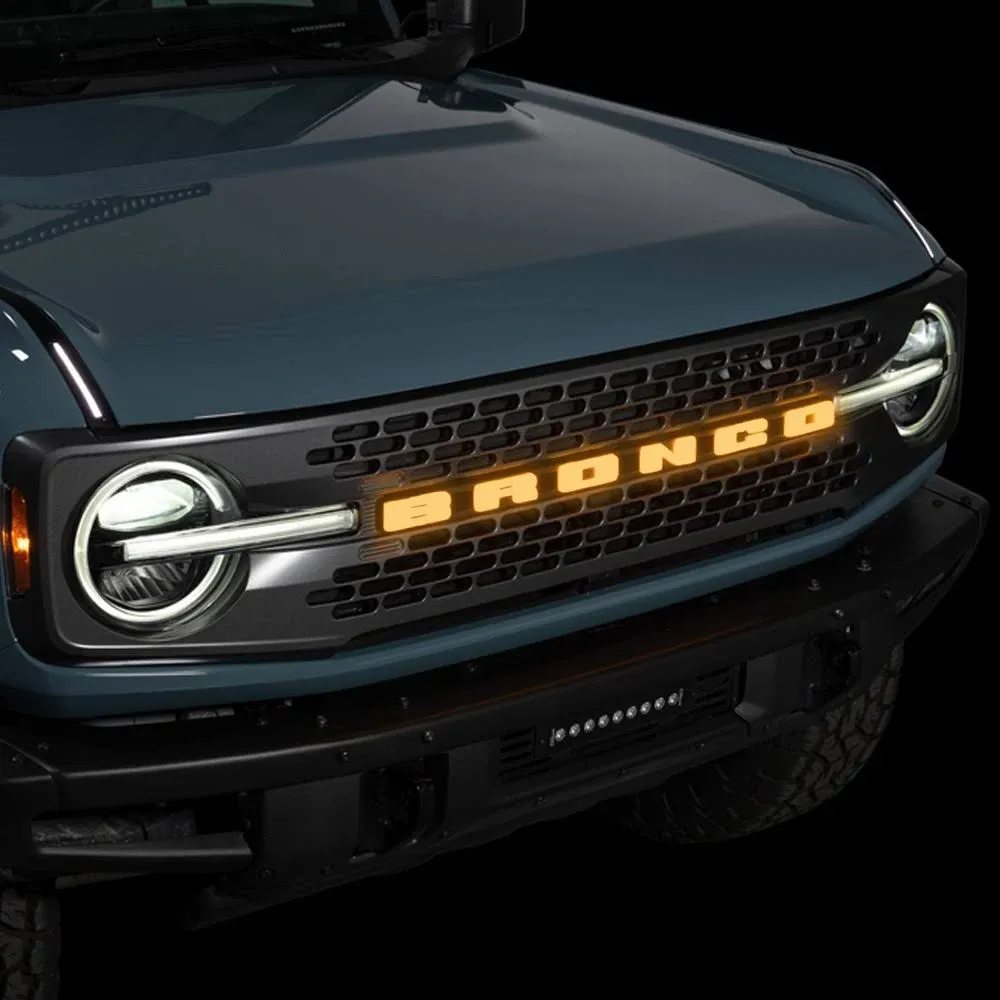 Putco Luminix Ford Bronco LED Emblem - w/o Front Camera 92851