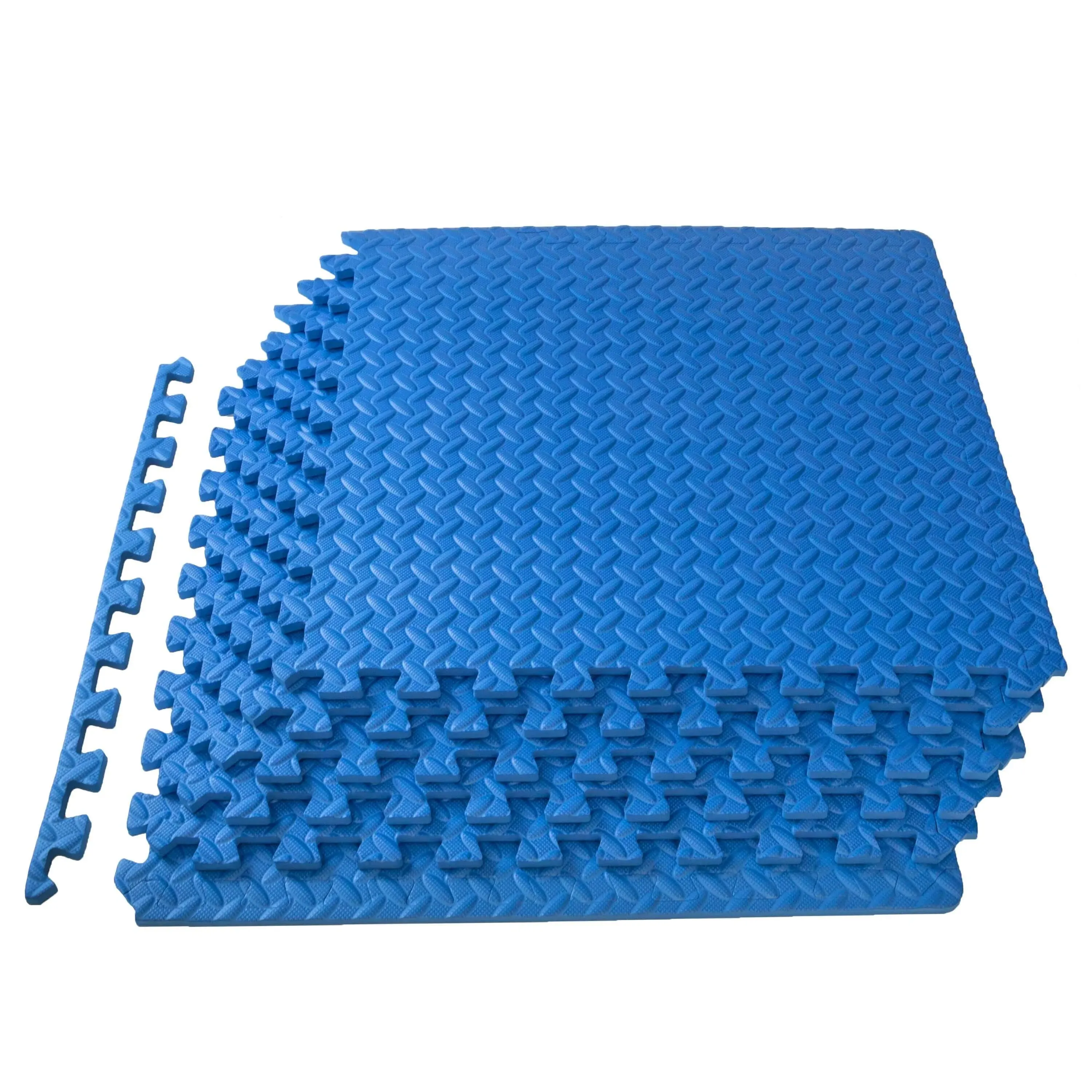 Exercise Puzzle Mat 1/2" Blue