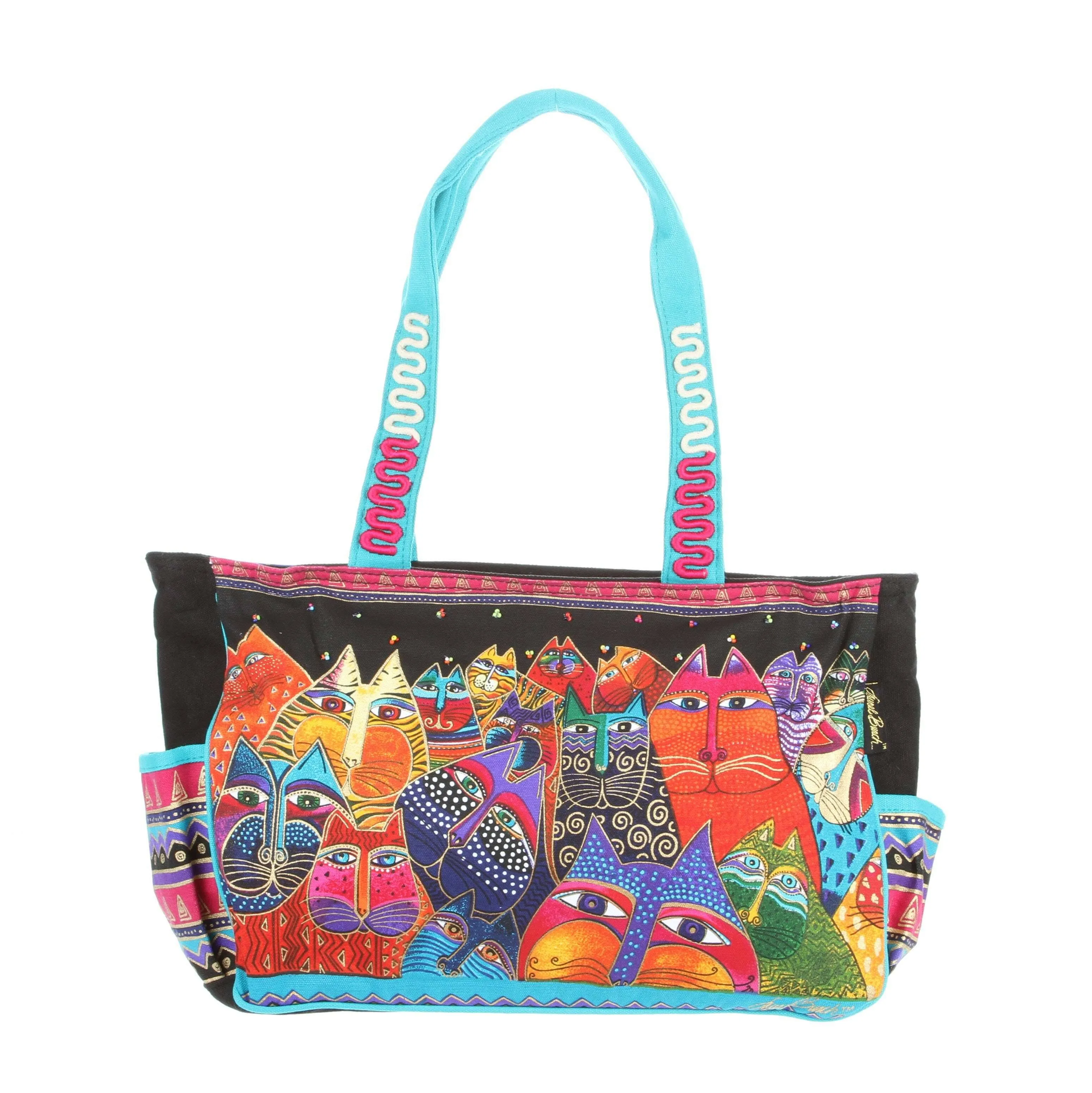 Laurel Burch Fantasticats Medium Tote (Fantasticats)