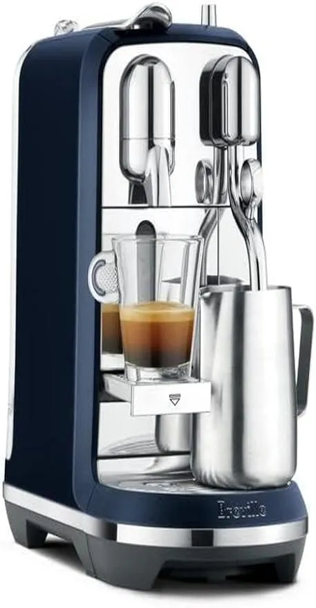 Breville Nespresso Nespresso Creatista Plus Coffee Espresso Machine, Brushed Stainless Steel BNE800BSSUSC 