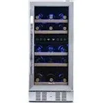 NewAir 15" Built-in 29 Bottle Dual Zone Wine Fridge