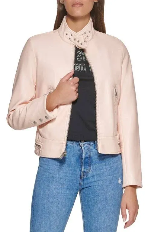 Levi's Women's Faux Leather Racer Jacket