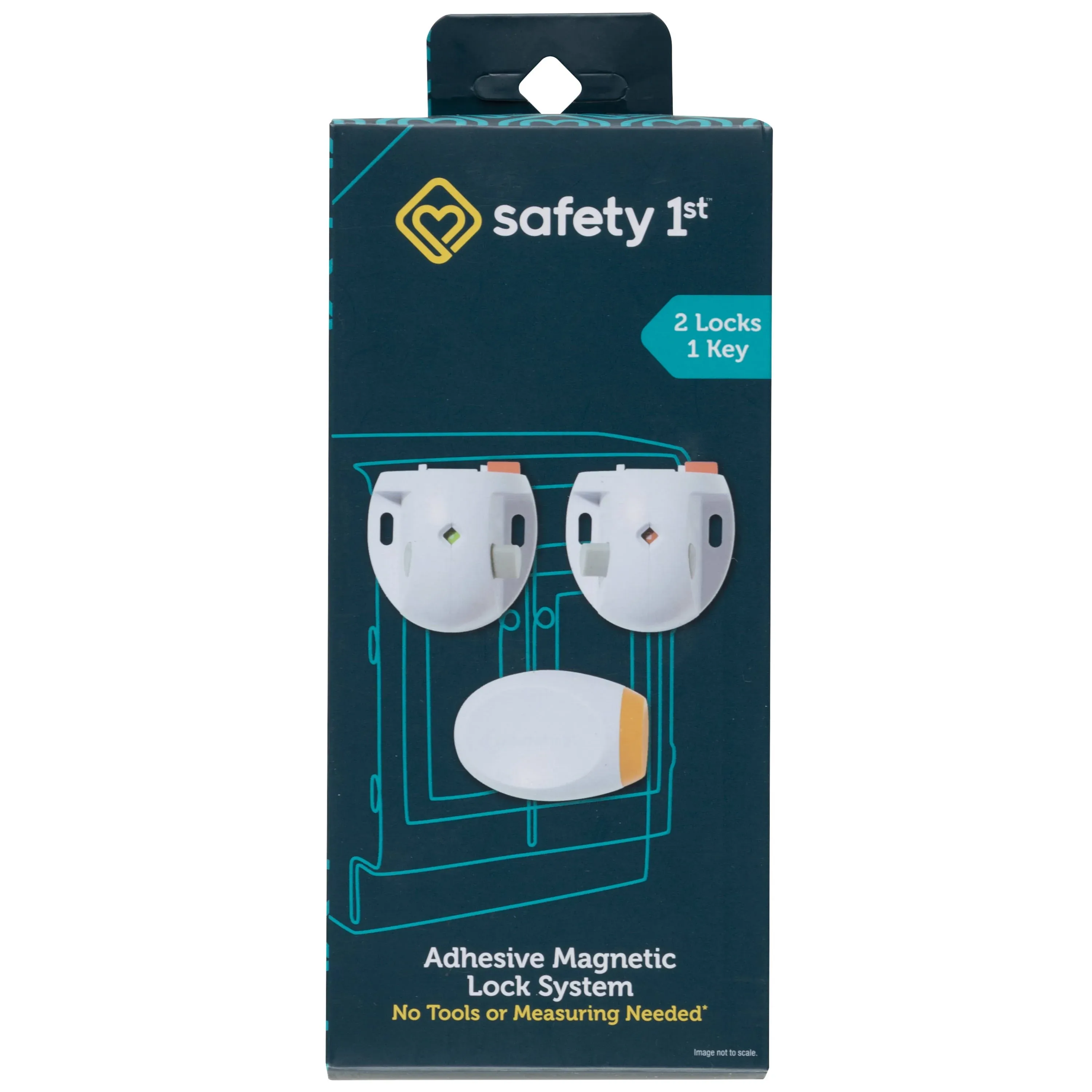 Safety 1st Adhesive Magnetic Lock System