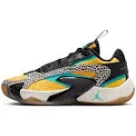 Jordan Luka 2 Safari Grade School Kids' Basketball Shoes, Laser Orange/Hyper Jade/Black, Size: 6.5