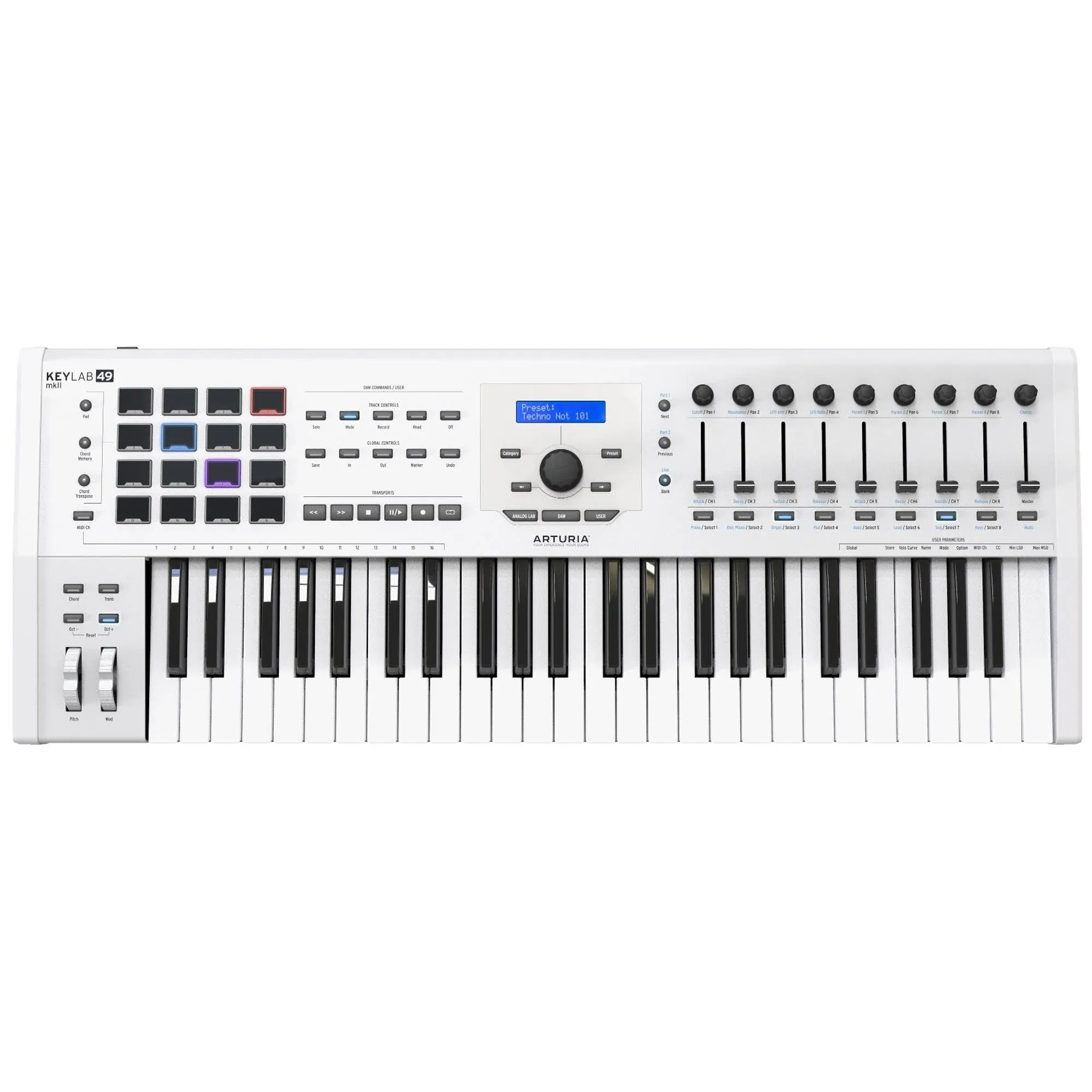 Arturia KeyLab 49 MkII MIDI Controller | Reverb