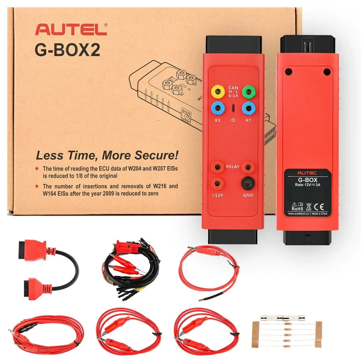 Autel G-BOX2 - Mercedes Benz & BMW Adapter For Autel Key Programmer IM508 / IM608 (AUTEL)