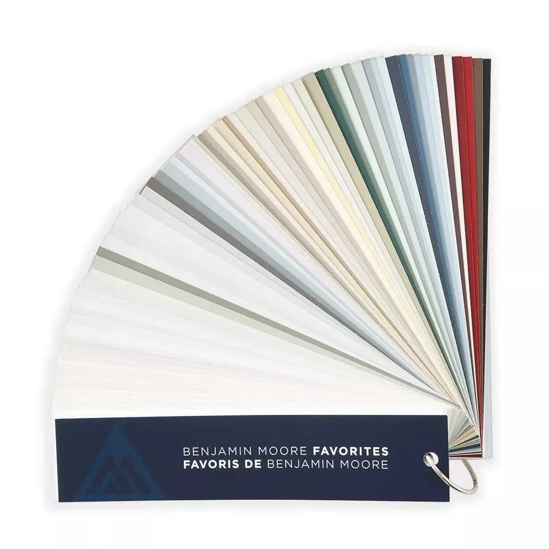 Benjamin Moore Favorites Fan Deck