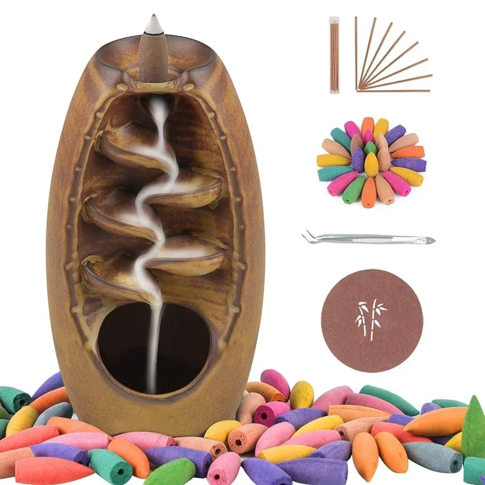 SPACEKeeper Ceramic Backflow Incense Holder