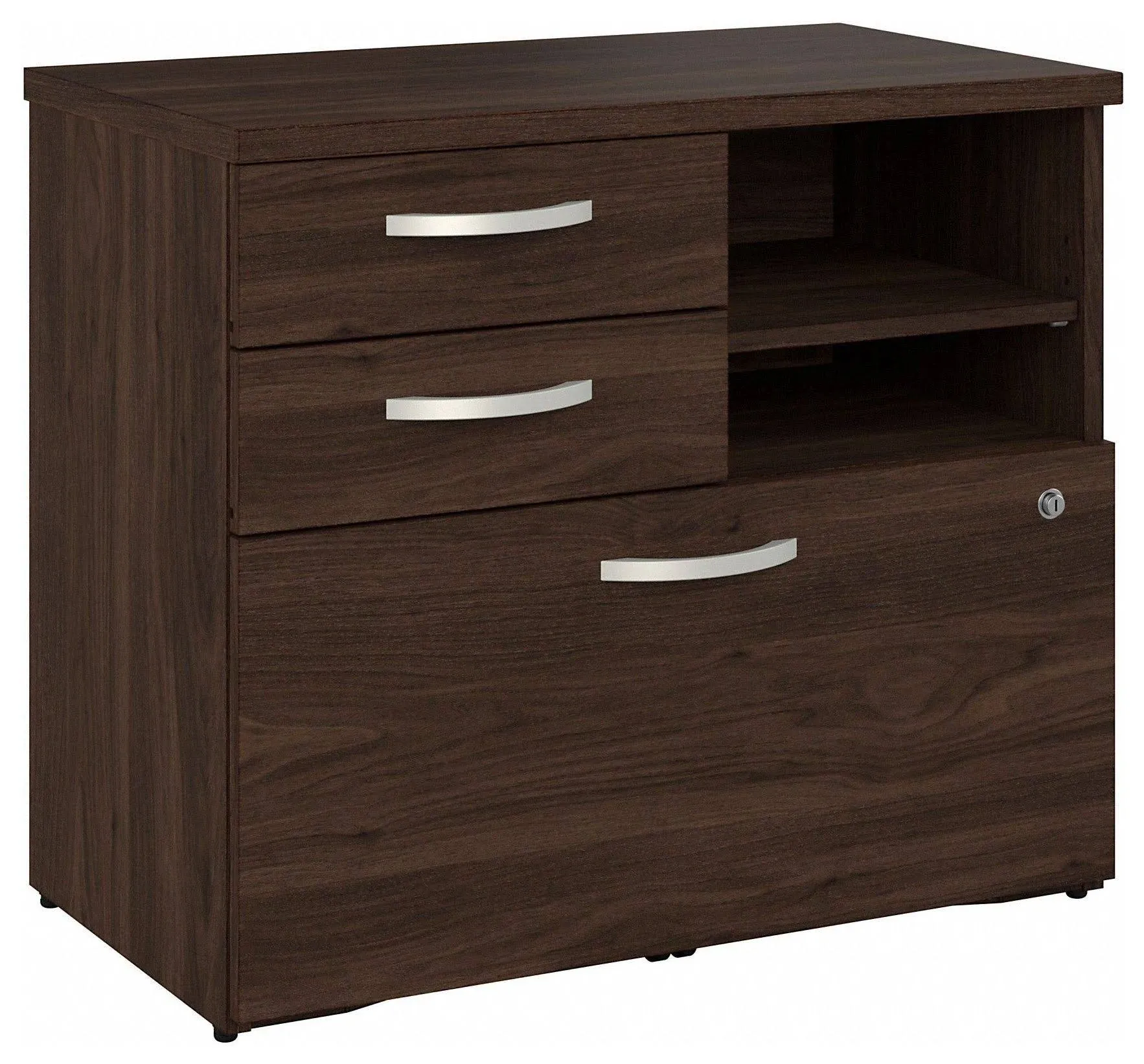 Bush Business Furniture Hybrid Office Storage Cabinet