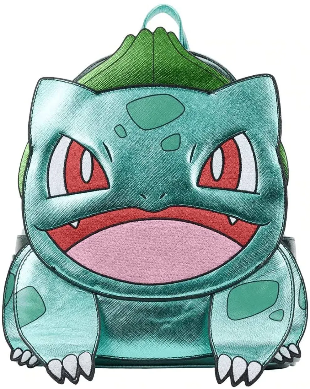 LOUNGEFLY POKEMON: METALLIC BULBASAUR MINI BACKPACK