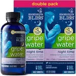 Mommy's Bliss Gripe Water Night Time Double Pack, 8 Fluid Ounce