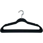 Simplify 25 Pack Slim Velvet Suit Hangers in Fuchsia