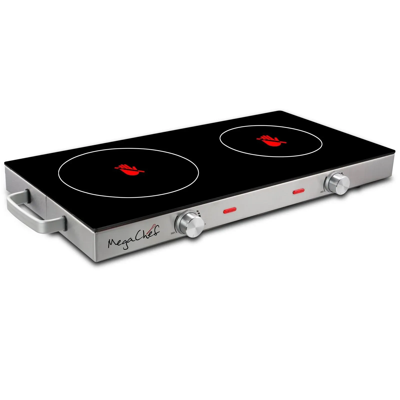 MegaChef Ceramic Infrared Double Electical Cooktop